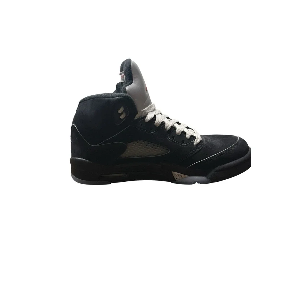 Nike Air Jordan 5 Retro OG Black Metallic Size 6.5Y (8 W) 2025 GS Reimagined